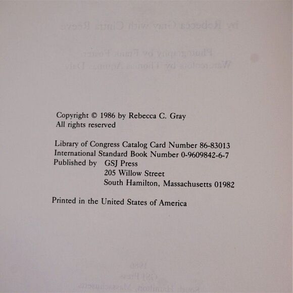 Grays Fish Cookbook A Menu Cookbook By Rebecca Gray With Cintra Reeve 1986 HC - Picture 5 of 12